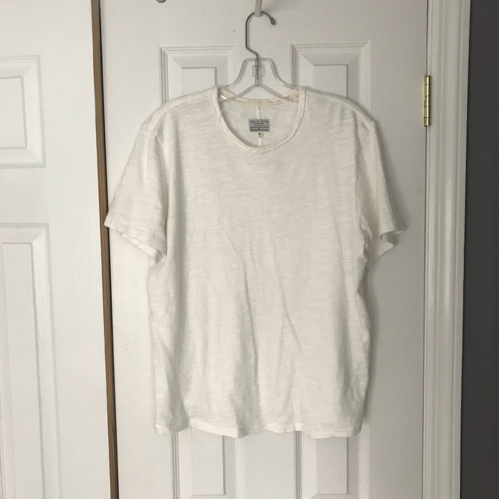 RAG & BONE off white tee shirt - Medium.